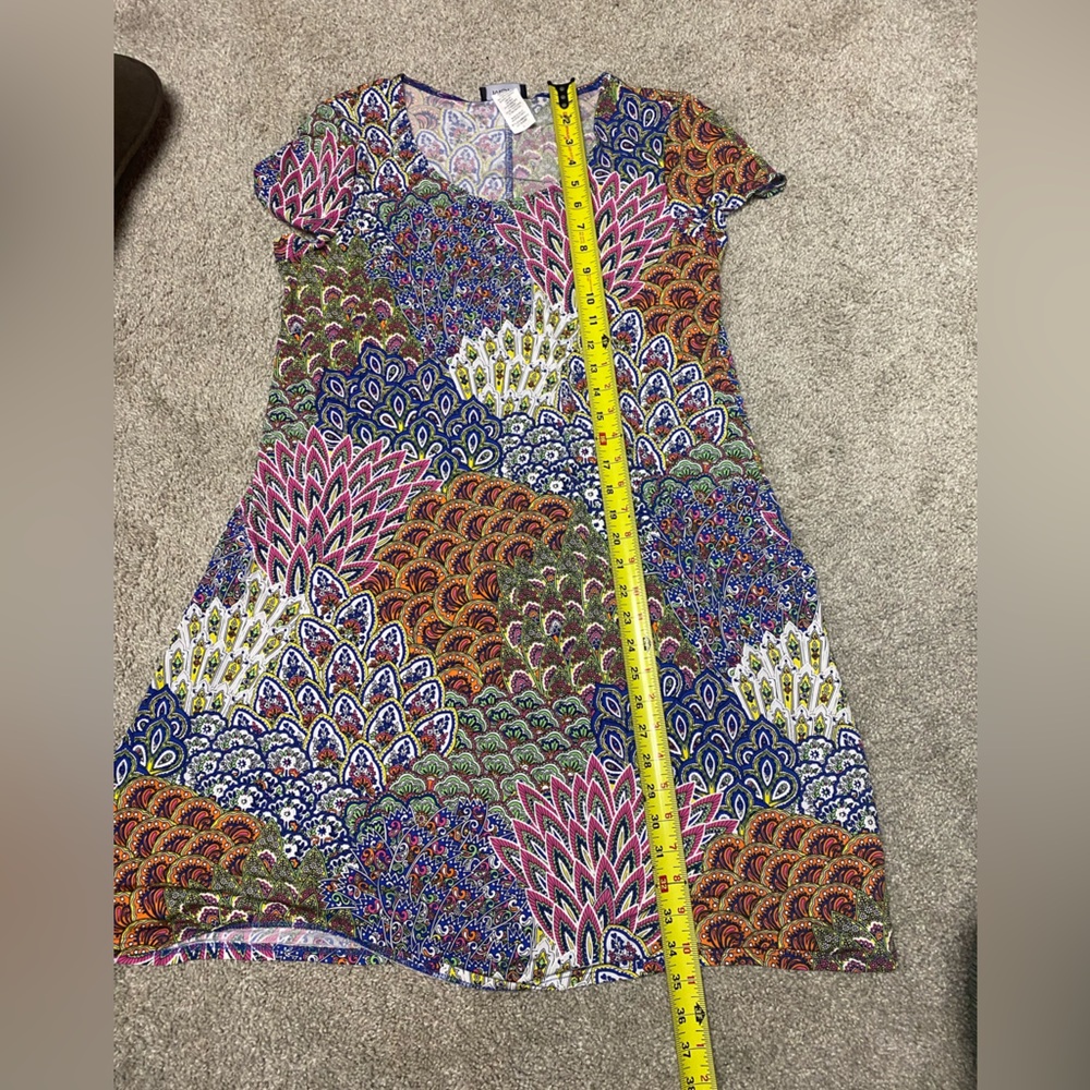 MSK Multicolor Floral Dress - Picture 4 of 4